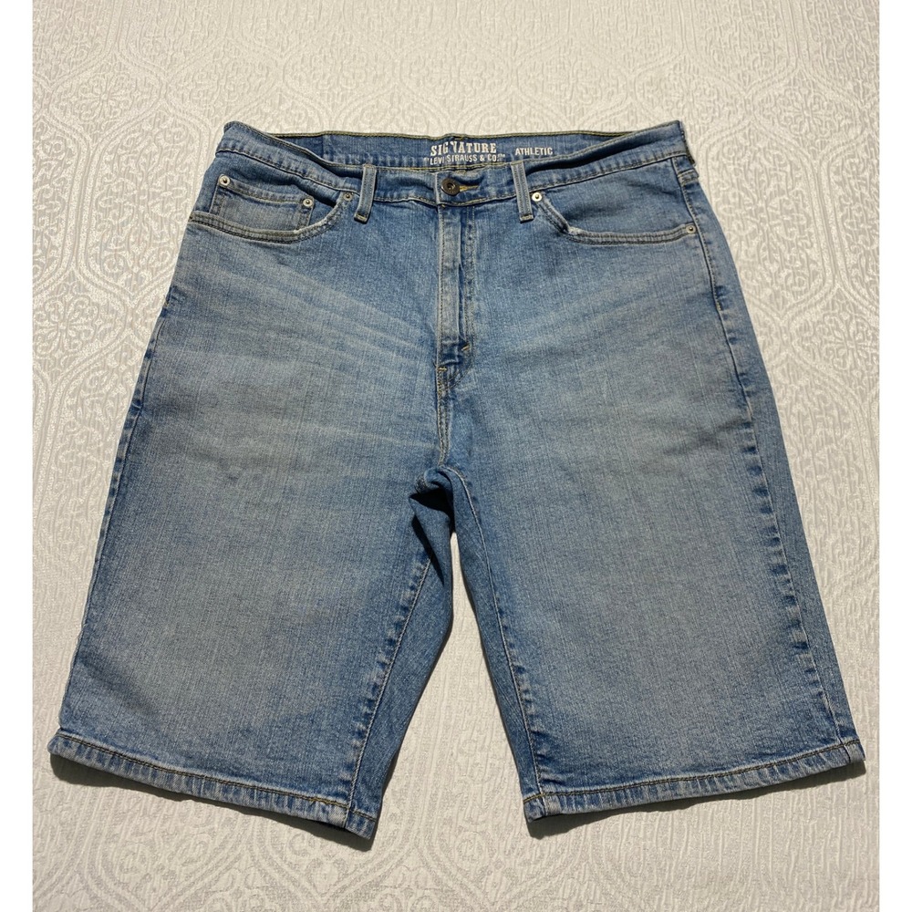 Signature by Levi Strauss Light Blue Jean Shorts
